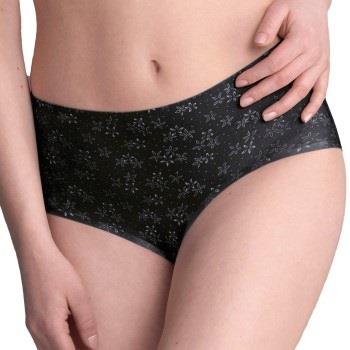 Anita Trosor Essentials Art High Waist Brief Antracit S/M Dam