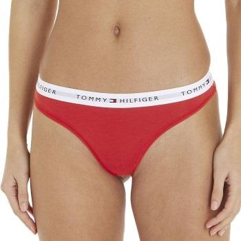 Tommy Hilfiger Trosor LOGO Waistband Thong Röd X-Large Dam