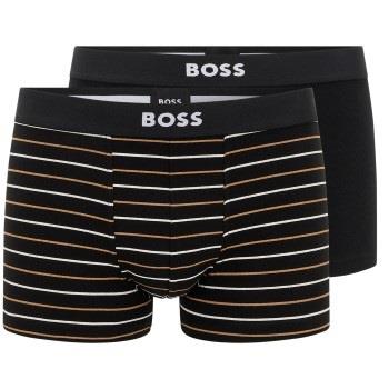 BOSS Kalsonger 2P Gift Trunk Svart bomull Large Herr