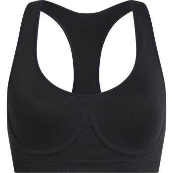 Calvin Klein BH Fusion Flex Unlined Bralette Svart polyamid Large Dam