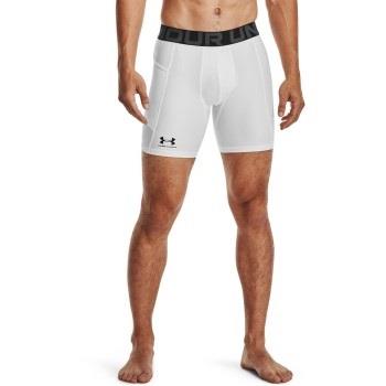 Under Armour Kalsonger HeatGear Mid Compression Shorts Vit Medium Herr