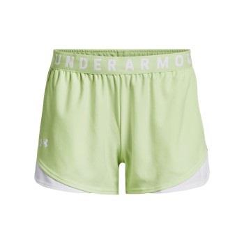 Under Armour Play Up Shorts 3.0 Ljusgrön polyester Small Dam