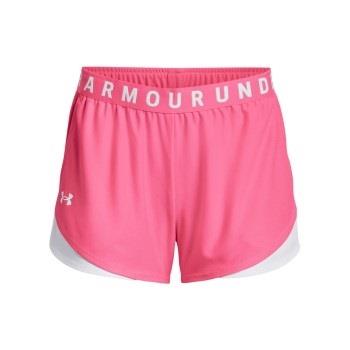 Under Armour Play Up Shorts 3.0 Mörkrosa polyester Large Dam