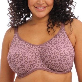 Elomi BH Energise Underwire Sport Support Bra Rosa Mönstrad I 95 Dam