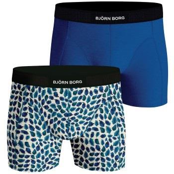 Björn Borg Kalsonger 2P Premium Cotton Stretch Boxer 1725 Svart/Blå bo...