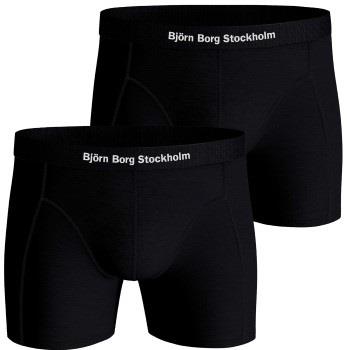 Björn Borg Kalsonger 2P Lyocell Boxer 1730 Svart lyocell Small Herr