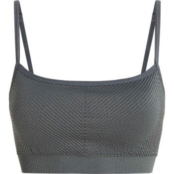 Calvin Klein BH Sport Seamless Medium Impact Bra Grön polyester X-Larg...