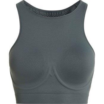 Calvin Klein BH Sport Soft Medium Support Sports Bra Grön polyamid X-L...