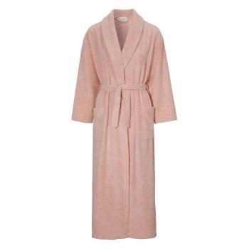 Damella Soft Velour Terry Robe Rosa Small Dam