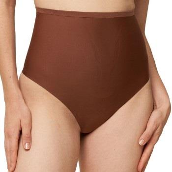 Triumph Trosor Shape Smart Highwaist Thong Brun Small Dam