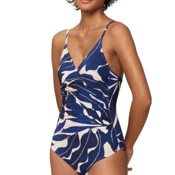 Triumph Summer Allure Padded Swimsuit 01 Vit/Blå B 46 Dam