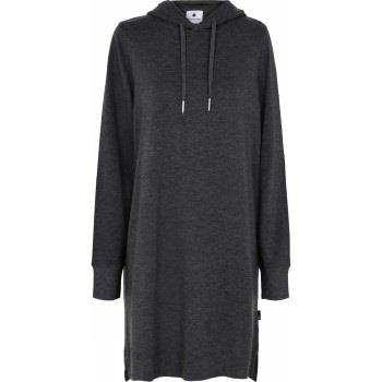 JBS of Denmark Bamboo Hoodie Dress Mörkgrå X-Large Dam