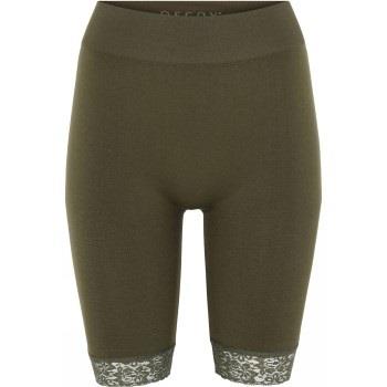 Decoy Long Shorts With Lace Grön M/L Dam