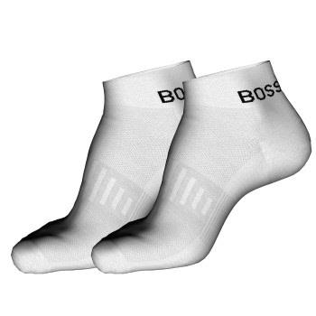 BOSS Strumpor 2P Casual Sport Sneaker Socks Vit Strl 43/46 Herr