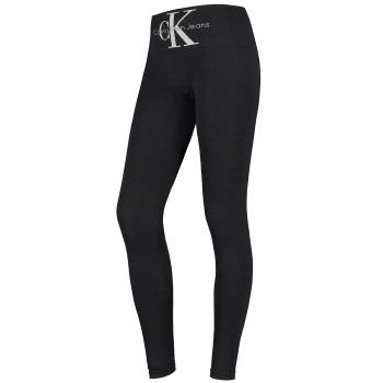 Calvin Klein Legging High-Waist Logo Svart polyamid Small Dam