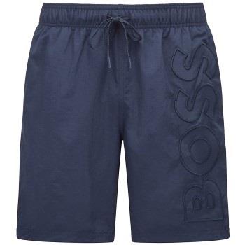 BOSS Badbyxor Whale Swimshorts Blå polyamid Large Herr