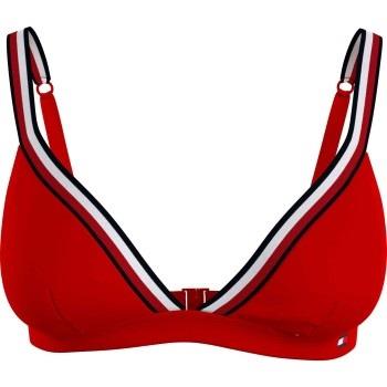 Tommy Hilfiger Swim Triangle Bra Röd Medium Dam