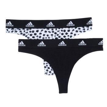 adidas Trosor 2P Underwear Brazilian Thong Svart/Vit bomull X-Large Da...