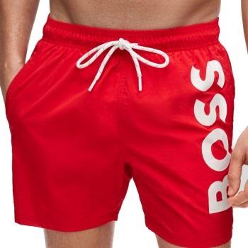 BOSS Badbyxor Octopus Swimshort Svart polyamid Large Herr