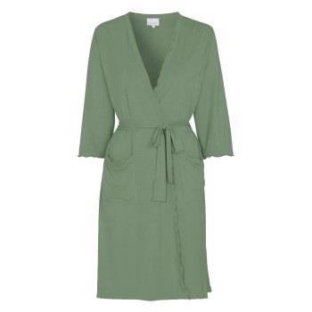 Damella Viscose Plain Wave Robe Ljusgrön Bambu Small Dam