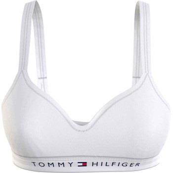 Tommy Hilfiger BH Bralette Lift Vit ekologisk bomull Medium Dam