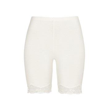 Damella Bamboo Lace Shorts Vit ull XX-Large Dam