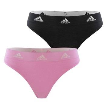 adidas Trosor 2P Underwear Brazilian Thong Svart/Rosa bomull X-Large D...