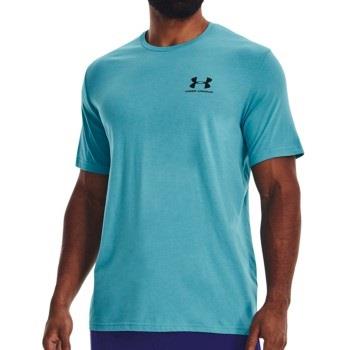 Under Armour Sportstyle LC Short Sleeve Blå X-Large Herr