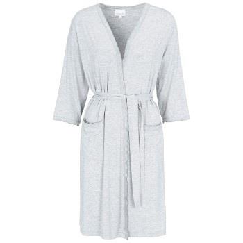 Damella Viscose Plain Wave Robe CL2 Ljusgrå Bambu Large Dam