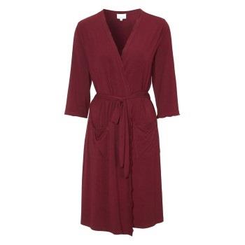 Damella Viscose Plain Wave Robe CL2 Vinröd Bambu Large Dam