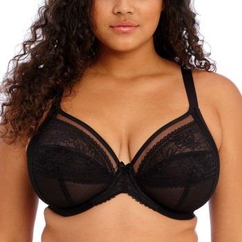 Elomi BH Kendra Underwire Plunge Bra Svart I 80 Dam