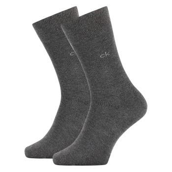 Calvin Klein Strumpor 2P Carter Casual Flat Knit Sock Mörkgrå Strl 43/...