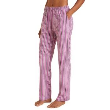 Calida Favourites Kiss Pyjamas Pants Rosa randig bomull Large Dam