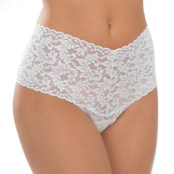 Hanky Panky Trosor Signature Lace Retro Thong Vit nylon One Size Dam