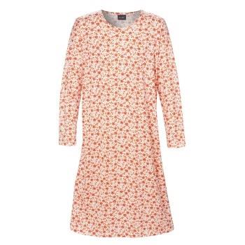 Trofe Bamboo Long Sleeve Dress Orange mönstrad X-Large Dam