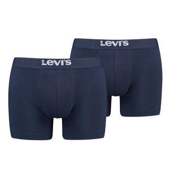 Levis Kalsonger 2P Men Solid Basic Boxer Brief Marin bomull Medium Her...