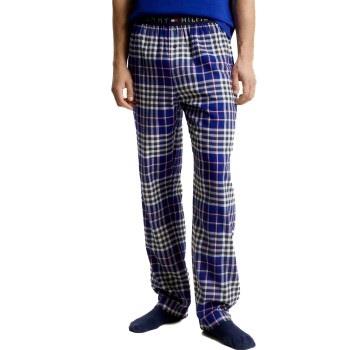 Tommy Hilfiger Flannel Pant Marin mönstrad Large Herr