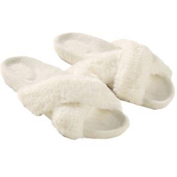 Calida Home Hub Slippers Vanilj polyester Large Dam