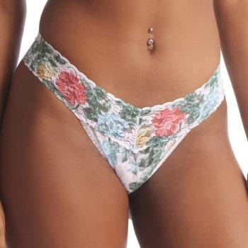 Hanky Panky Trosor Printed Low Rise Thong Rosa Mönstrad nylon One Size...