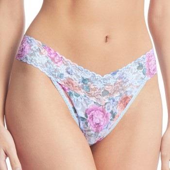 Hanky Panky Trosor Printed Original Rise Thong Blå Mönstrad nylon One ...