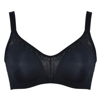 NATURANA BH Powerlace Minimizer Sidesmoother Soft Bra Svart D 105 Dam