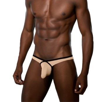 Doreanse Kalsonger Men Sexy Thong Beige polyamid Medium Herr