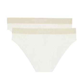 Marc O Polo Casual Brief Trosor 2P Vit bomull Medium Dam