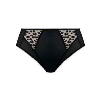 Elomi Trosor Namrah High Leg Brief Svart polyamid Large Dam