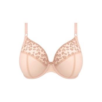 Elomi BH Namrah Underwire Bandless Plunge Bra Puder F 90 Dam