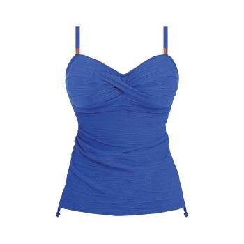 Fantasie Beach Waves Underwire Twist Tankini Blå polyamid F 80 Dam