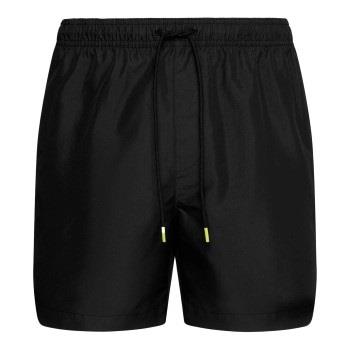 Calvin Klein Badbyxor Medium Drawstring Swim Short Svart polyester Med...