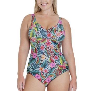 Miss Mary Amazonas Swimsuit Blå m blommor B 42 Dam