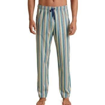 Calida Remix Sleep Weekend Pants Blå/Brun bomull X-Large Herr