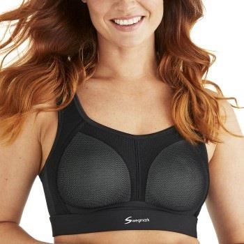 Swegmark BH Stability CoolMax Moulded Cup Sports Bra Svart B 75 Dam